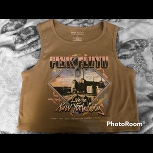 Pink Floyd crop top